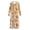 Cartoon Capybara Swimming, variant on Shark Mumu Dress, Breathable House Dress Warm Elastane Polyester Blend Sleepshirt for Pajama Party