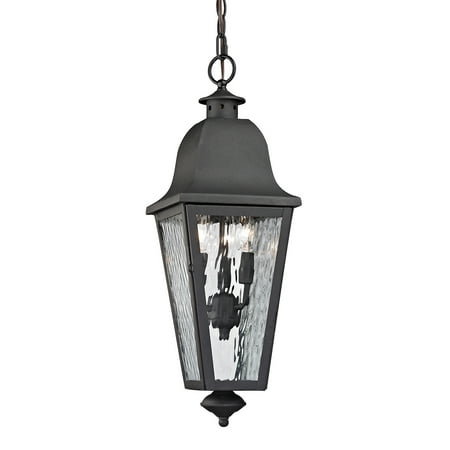 

Forged Brookridge 3-Light Outdoor Pendant in Charcoal