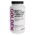 thumbnail image 2 of Golden Matte Polymer Varnish w/ UVLS, 16 oz, 2 of 2