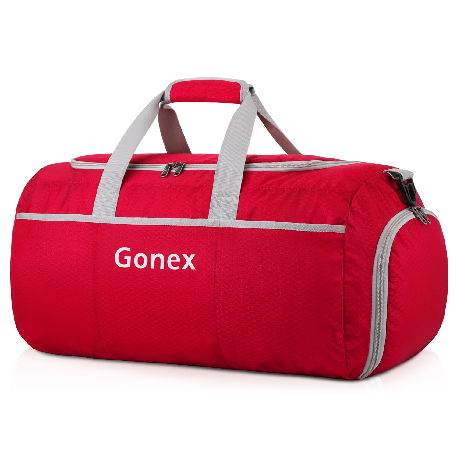 Lightweight Luggage Duffel Sports Gym Bag with Shoe Compartment Gonex 90L Packable Travel Duffle 