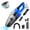 Blue, variant on Compact and portable car vacuum with strong suction and high power. It cleans thoroughly and keeps your car tidy, helping you speed up daily cleaning work with great performance.