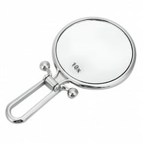 ACDANC Double Sided Makeup Mirror 10x Magnifying Foldable Handheld Cosmetic Mirror For Home Travel