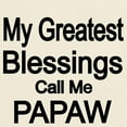 thumbnail image 3 of CafePress - My Greatest Blessings Call Me PAPAW T Shirt - Men's Classic Graphic T-Shirt, 3 of 4
