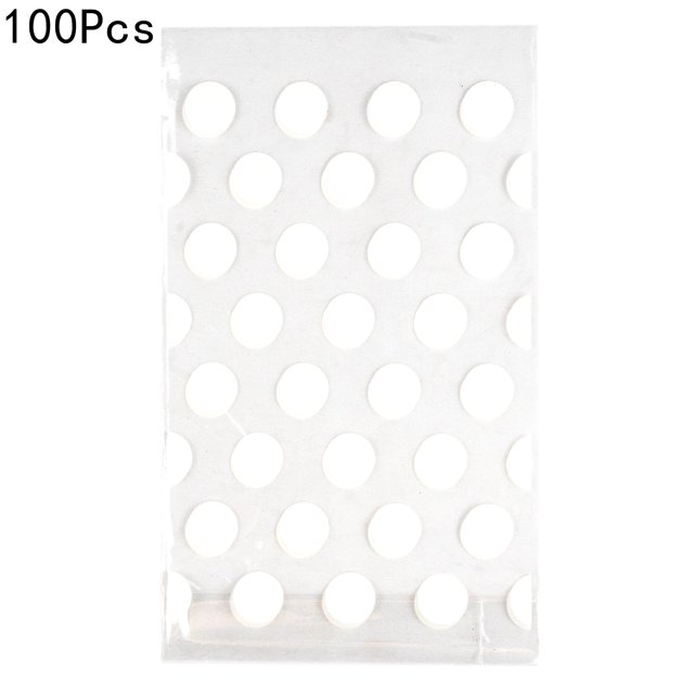 Bolsas de plástico con puntos dorados y blancos para dulces y galletas, embalaje para regalos, Navidad, boda, fiesta de cumpleaños, 100 unidades