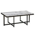 thumbnail image 6 of Steve Silver Kayley Contemporary 48" Rectangle Coffee Table, White, 6 of 6