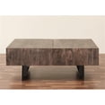 thumbnail image 4 of Mod-Arte Table Basse Moderne en Bois Dur avec Dessus Coulissant Gris/olive, 4 of 11