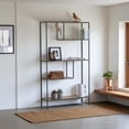 thumbnail image 4 of Ilios Innova | Librero Decorativo Moderno Industrial con 4 Niveles - Estantería Minimalista para Libros y Adornos, Estructura Metálica y Repisas de MDF., 4 of 9