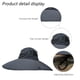 thumbnail image 3 of Sombrero Visera para el sol para hombre Sombrero de pescador Sombrero grande Protector solar UV Sombrero de pescador Sombrero para el sol de verano, 3 of 5