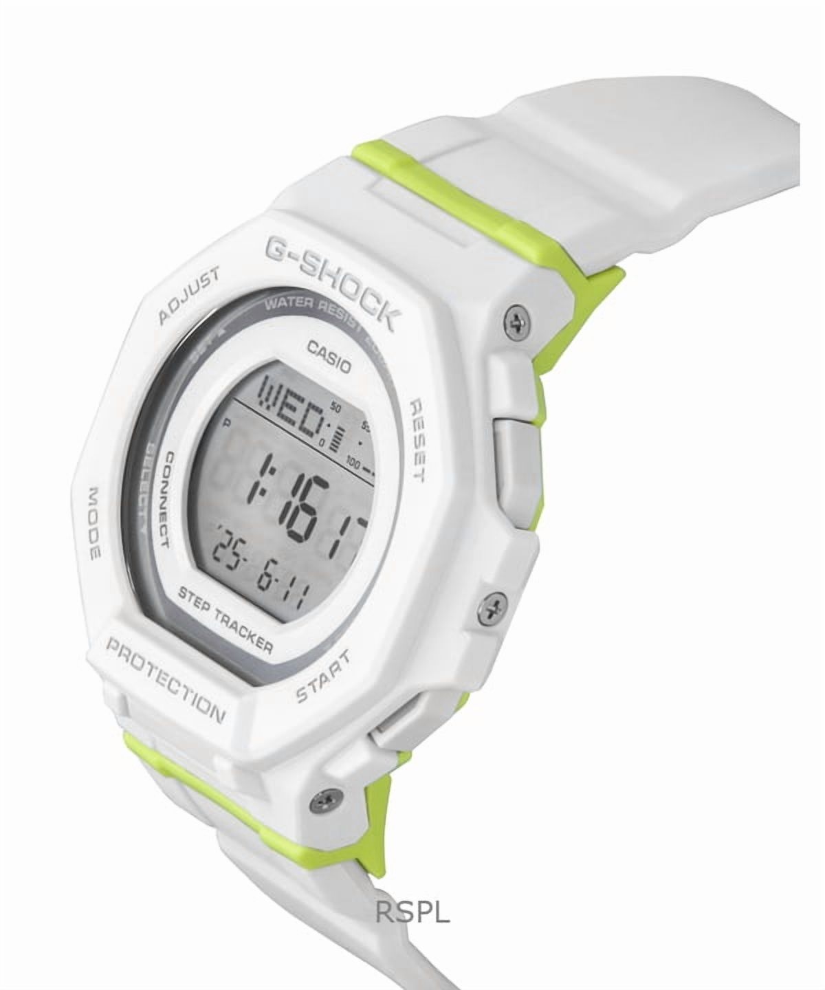 Casio G-Shock G-Squad Digital Smartphone Link Bio-Based Resin Quartz GMD-B300SC-7 200M Women's Watch