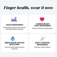 thumbnail image 4 of Bluetooth Smart Ring Health Tracker - Heart Rate, Blood Oxygen & Sleep Monitor, IP68 Waterproof Fitness Tracker for Men Women, 4 of 5