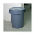 thumbnail image 5 of Lids For 32 Gal Waste Receptacle, Flat-Top, Round, Plastic, Gray | Bundle of 2 Each, 5 of 5