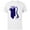 White, variant on Disney and Pixar’s Inside Out 2 Ennui Big Profile Costume- Short Sleeve Cotton T-Shirt for Adults - Customized-Black