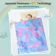 thumbnail image 6 of Elegear Rainbow Throw Blanket for Baby, Unique Tie-dye Blanket, Super Soft Cute Decorative Flannel Blankets for Baby Bed Sofa Couch, Warm Cozy Fuzzy Blanket for Kids Pets, Kids Baby Gift 30"x40", 6 of 7