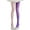 Big net splicing pur, variant on Women's AB Asymmetrical Color Blocked Tights Gothic Fishnet Velvet Pantyhose