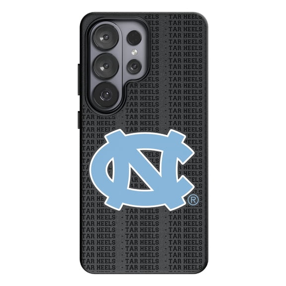 Keyscaper North Carolina Tar Heels Text Backdrop Galaxy Magnetic Bump Case