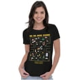 thumbnail image 3 of PACMAN Christmas Maze Video Game Women's T Shirt Ladies Tee Brisco Brands S, 3 of 5