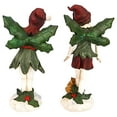 thumbnail image 4 of Design Toscano Santa s Victorian Holly Christmas Elves Statue Set of Two, 4 of 7