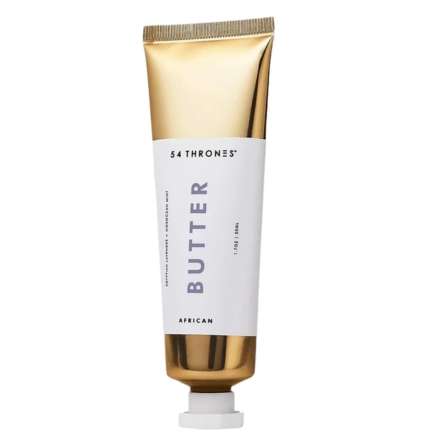 54 Thrones African Beauty Manteca de Karité Intensiva para la Piel Seca Manteca Corporal Hidratante para Mujeres Bálsamo y Crema Corporal Hidratante Lavanda Egipcia + Menta Marroquí