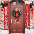 thumbnail image 1 of RKSTN Holiday banners Christmas couplet three-piece set A home decor, 1 of 5