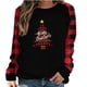 thumbnail image 1 of Camisas Navideñas Para Mujer Tops de Manga Larga Moda Casual Estampado de Cuello Redondo Blusa Superior Suelta Jersey Odeerbi ODB200627, 1 of 8