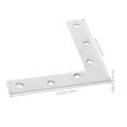 thumbnail image 2 of Hemobllo 4Pcs Stainless Steel Flat Corner Brace L Bracket for Wood Furniture Support, 2 of 8
