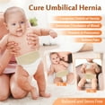 thumbnail image 2 of Cinturón de hernia umbilical Mybow para ombligo para bebé, color beige, 2 of 6