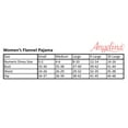 thumbnail image 5 of Angelina Women's Kangaroo Pocket Shirt Top with Flannel Pants Pajama Set, 5 of 5