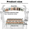 thumbnail image 6 of Jiueut Aztec Tribal Rollator Walker Seat and BackRest RollBar Covers Set for Seniors 2 Piece Soft Seat Cushion for a Rollator Walker Outdoors and Park Driving Aid Cover, 6 of 7