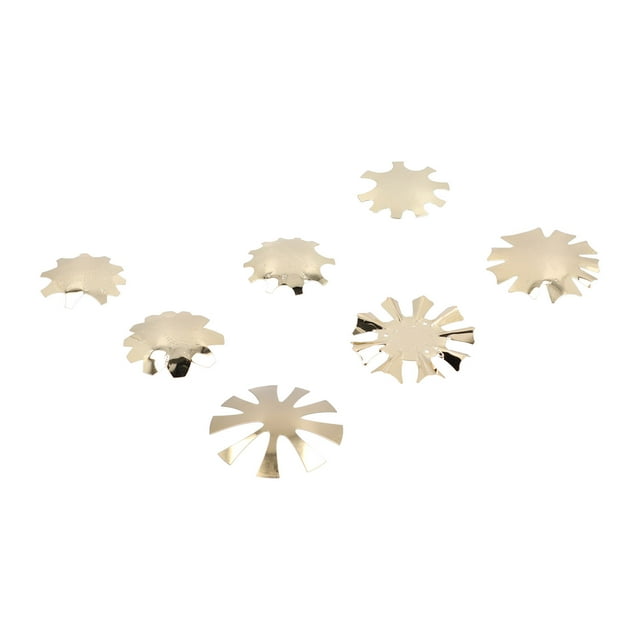 7pcs Stainless Steel Nail Edge Trimmer, Anti Rust Manicure Edge Trimmer DIY Nail Art Wide Range Of Applications