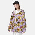 thumbnail image 3 of Balery Cartoon Avocados Sudadera ligera de manga larga con capucha y protección solar UPF 50+ para hombre y mujer, ideal para pesca y running-XX-Large, 3 of 7