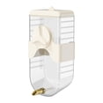 thumbnail image 1 of Bebedero para pájaros, bebedero para loros, práctico y automático, accesorios para jaula de 350ml, hervidor para cacatúa, suministros para pájaros pequeños beige, 1 of 9