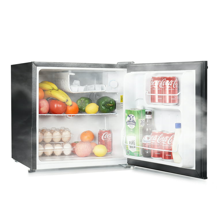 Upstreman 4.5 Cu.Ft Mini Fridge with Freezer, Single Door Small  Refrigerator, Adjustable Thermostat, Low noise, Energy-efficient, Compact  Refrigerator