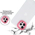thumbnail image 2 of Allytech Compatible for iPhone 12 Case & iPhone 12 Pro Case, Premium Slim TPU Back Soft Edges Scratch Resistant Shock-Absorbing Corners Skin Case for iPhone 12/12 Pro 6.1" 2020, Clear + Rose, 2 of 4