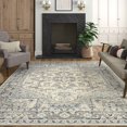 thumbnail image 5 of Alise Rugs Tucson Classic Oriental Indoor Area Rug Cream/Cream 5'3'' x 7'3'' 5' x 8' Living Room,Bedroom,Dining Room Grey,Beige,Cream Rectangle, 5 of 5