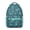 Greenish-blue-21, variant on Vibrant Indian Tribal Backpack - Waterproof & Durable School Bag with Ergonomic Spinal Support