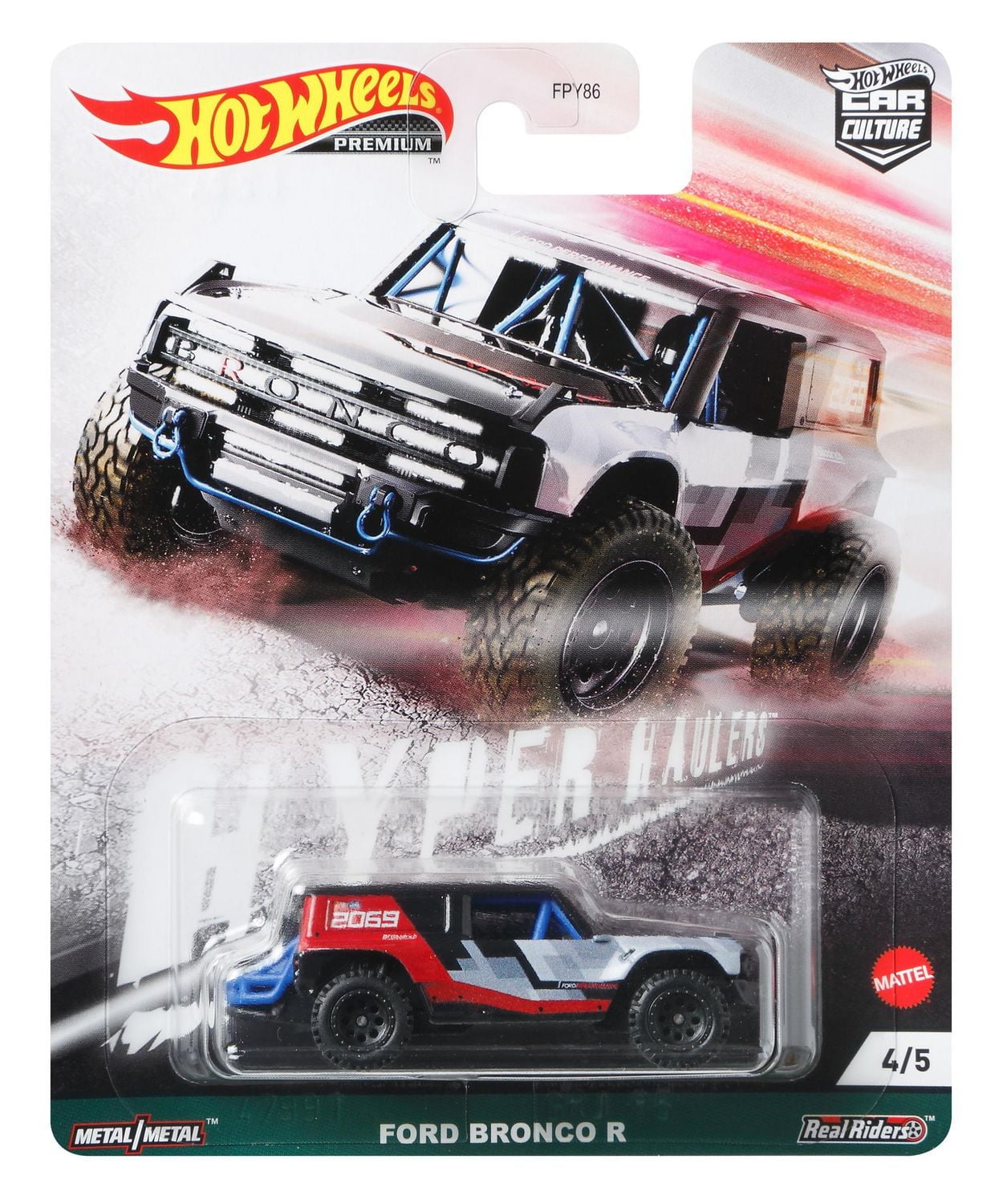 Hot Wheels véhicule 20 Ford Bronco à l’’échelle 1/64