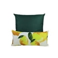 thumbnail image 2 of Lemons | Lumbar Pillow | 18x9 Pillow Cover | Yellow Lemons | Summer Decor | Yellow Throw Pillows | Cute Throw Pillows | Best Throw Pillows, 2 of 4