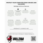 Windows 11 Pro 64-BIT (DVD) with Free BullZIGA Antivirus 1-Year | 1-Device (Windows/Mac OS/Android/iOS)
