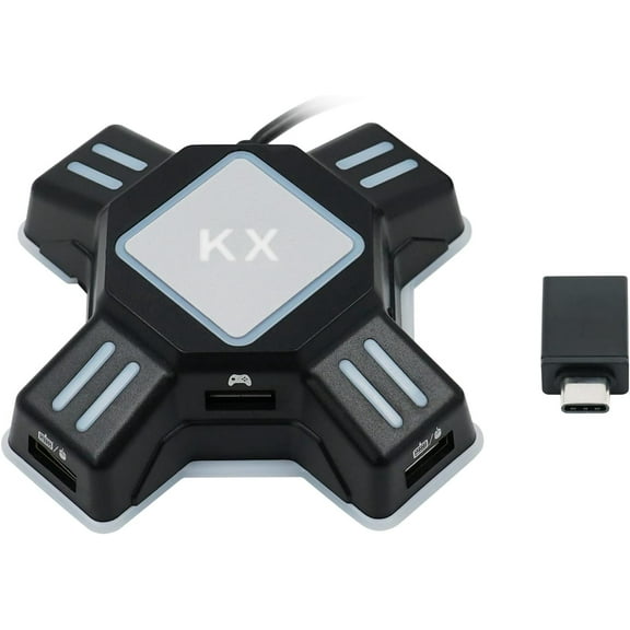 Keyboard Mouse Adapter Gamepad Controller Gaming Converter for N-Switch/Xbox One 360 Series/ PS4/ PS3