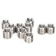 thumbnail image 4 of Fijación de rosca ranurada, 10 piezas Tuerca de reparación Tuerca de inserción de acero inoxidable Tuerca de tornillo de conversión Funcionalidad versátil NikouMX herramienta, 4 of 8