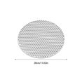 thumbnail image 3 of Baohd Thickened Commercial Carbon Grill Mesh For Barbecue Circular Stainless Steel Barbecue Net Grill Rack 28cm, 3 of 6