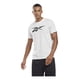 thumbnail image 1 of Playera Reebok Hombre Basic Cotton Vector Blanco Casual blanco M, 1 of 7