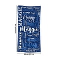 thumbnail image 2 of TIELUTT 2 Beach Towels Swimming Pool Towels Quick Drying Beach Towels (160*80cm) Extra Soft Blankets Adults Transformer Throw Blanket Heat Throw Blanket Throw Blanket Set Soft Blanket Twin, 2 of 7