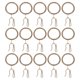 thumbnail image 1 of 40 juegos de anillos para colgar cortinas, anillos para varillas con ganchos, clips circulares para ducha y baño, decoración de círculos, 1 of 6