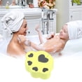 thumbnail image 2 of Unique Bargains Cat Claw Bath Sponge Body Scrubber 1 Pc Yellow, 2 of 6