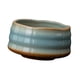 thumbnail image 4 of Tazón de té de cerámica, artesanía, de 500 ml Ceremonía de té Chawan tazón de té de tazón para mezclar para amigos de la familia regalo Ondulación del agua azul, 4 of 8