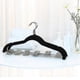 thumbnail image 2 of hangers with clips 10 pack velvet for clothes storage, 2 of 5