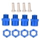 thumbnail image 3 of Adaptador Hexagonal De Rueda, Mano De Obra Exquisita Estable 3 Colores Adaptador Hexagonal De 12 Mm-17 Mm, Rendimiento Confiable Para 1/10 Car Toys HSP 94123 Sakura D4 ANGGREK Otros Deportes, 3 of 8