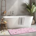 thumbnail image 2 of Red Strawberry Plants Flower Pink Pattern Kitchen Rug Mat,Kitchen Runner Rugs Non Skid Washable,Decorative Kitchen Floor Mats for Kitchen,Sink,Laundry,17"x47.2", 2 of 7