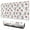 White Cow Strawberry, variant on Long Mouse Pads for Desk,White Cow Strawberry Heart Pattern Desk Mats on Top Of Desks, Desk Mouse Pad Extra Large with 3mm Non-Slip Base and Stitched Edge for Gaming,Office,Work,Home 31.5"x11.8"